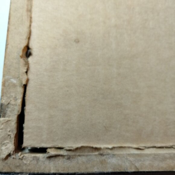 Silver Toned Metal Picture Art Frame  Glass Vintage Distressed Metallic 12 x 10 - Picture 6 of 6